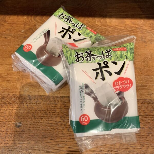 Sachets de thé vierge - 60 pièces